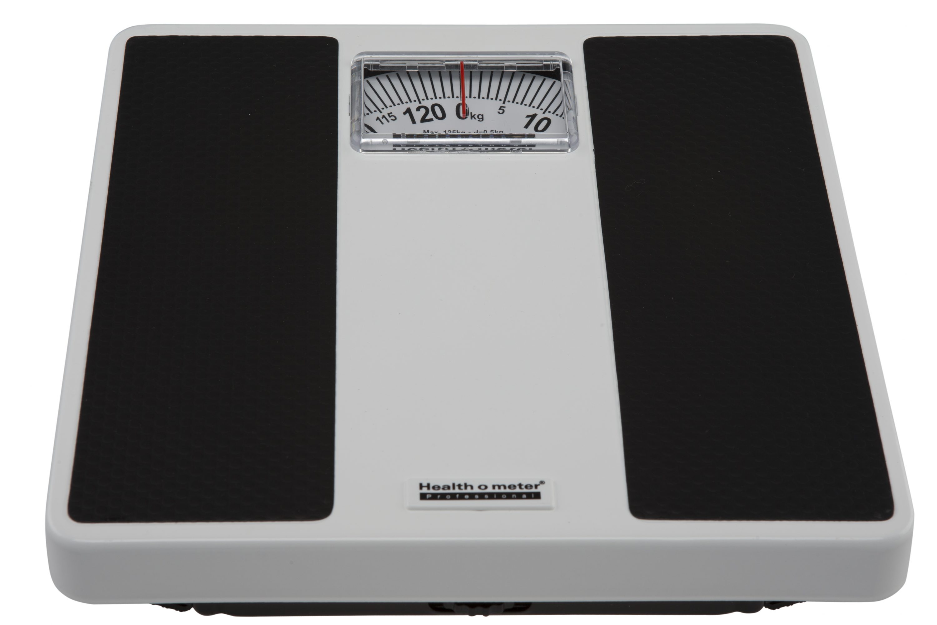 Health-O-Meter Mechanical Floor Scale 330lb Cap, White, Durable No-Skid Platform-1 Each 142KL