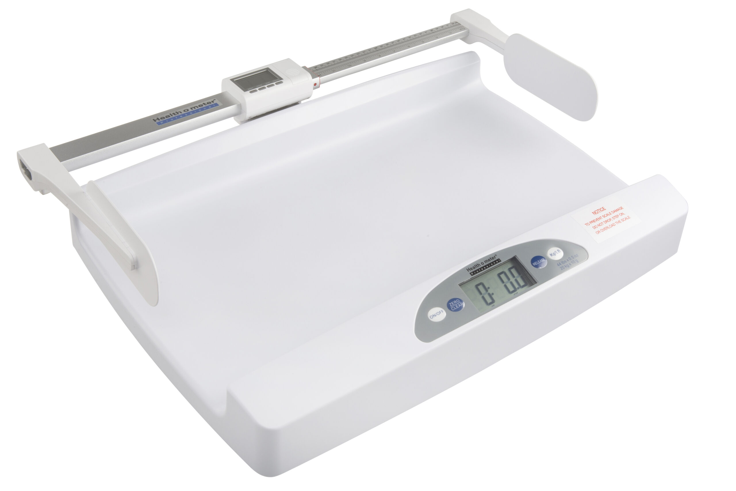 Health O Meter Professional 522KL-EHR Digital Pediatric Tray Scale with  Digital Height Rod, KL/KG Sold as ea