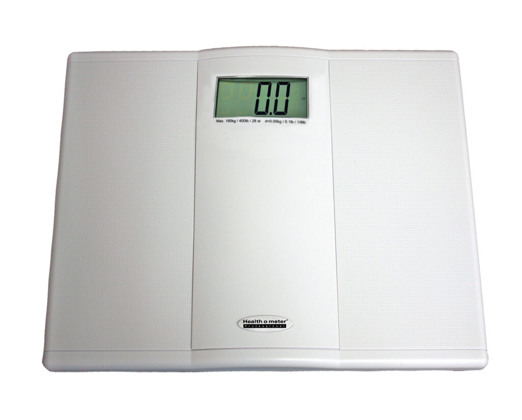 Digital Glass Scale with Anti-slip Tread & Backlight